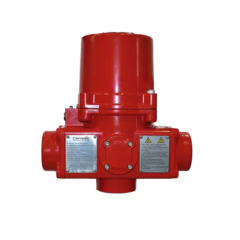 Actuador Eléctrico a Prueba de Explosión para Válvula